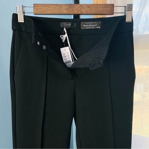 NWT J. Crew Black Skinny Trouser in Italian Ponte - Picture 4 of 8